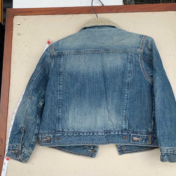GAP DENIM & SHERPA JACKET - Picture 6 of 11